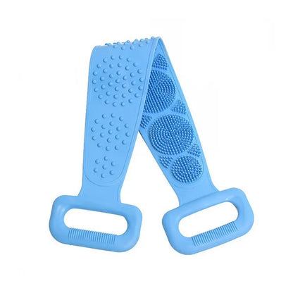 Revitalize Your Skin with Our Unisex Double-Sided Silicone Exfoliating Back Scrubber – The Ultimate Soft Deep-Cleaning Bath Accessory for All Skin Types